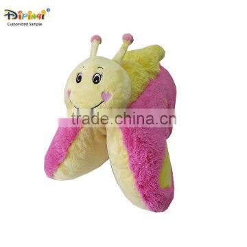 Aipinqi CBPP01 Cute Pink Butterfly Plush Pillow photo-3