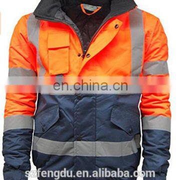 TC Twill Fabric Jacket Reflective Strip photo-3