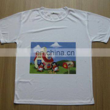 Sublimation blank T-shirt 100% cotton T-shirt for sublimation printing