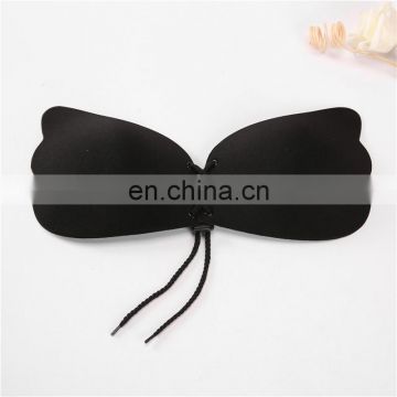 Sexy Push Up Fly Bra Silicone Lace Up Bralette Big Size BH soutien gorge Invisible Strapless Bras for Women