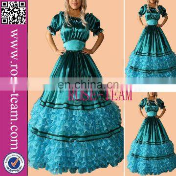 Rose Team Halloween Costumes wholesale from China Manufacturer Civil War Dress