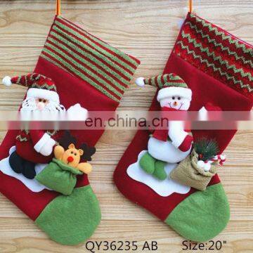 TZ-36235 2014 New Sales Christmas Gift Stockings