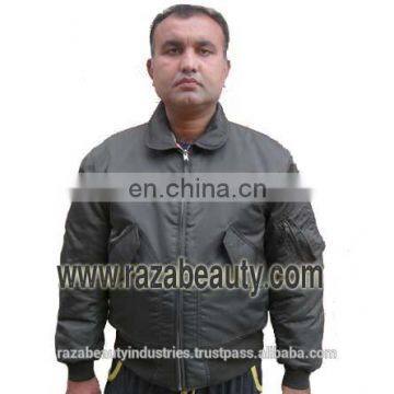 Nylon Flight Jackets, Nylon Bomber Jackets, Nylon Pilot Jackets, Brown MA1 Bomber Jackets photo-2