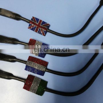 horse browbands german uk france netherland flag