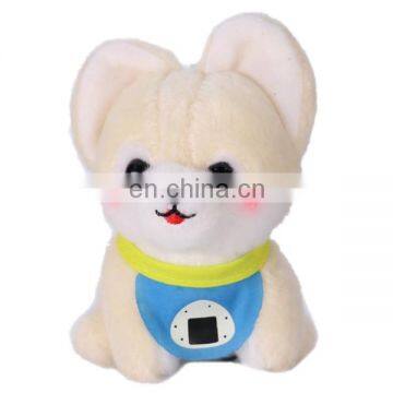 Kawaii Cute Custom 3.5'' Stuffed Animal Clip Soft Mini Toy Dog Plush Keychain