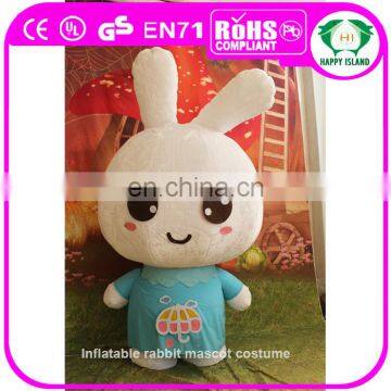 HI CE New version fat rabbit inflatable mascot costume