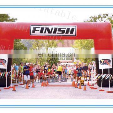 Customized inflatable finish line arch for sport race,outdoor running inflatable archways for advertising to sale