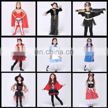 Fctory direct sale halloween style children costume cosplay costume for children