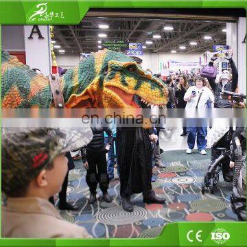 KAWAH China Customized Light Weight Handmade Cosplay Animatronic Funny Dinosaur Costume photo-4