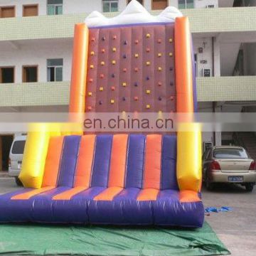 Guangzhou TOP PVC inflatable rock climbing wall rock climbing