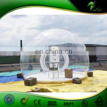 Hongyi Practical Clear Inflatable Tent / Wonderful Design Inflatable Transparent Tent For Camping And Decoration photo-3