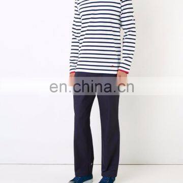 White Cotton Striped T-shirt From What we Sew Cotton 100% Machine Wash photo-5
