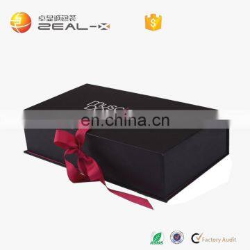 Made For Miami USA Online Fashion Shop Sturdy and Premium Matte Black Folding Box High Quality Gift Boxes Wholesale