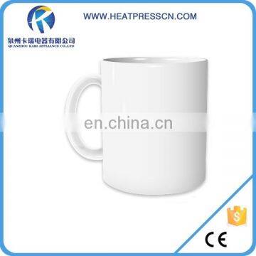 beautiful white ceramic coated blank mug for sublimation