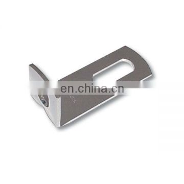 Custom L Shaped Ribbed Corner Stamping Metal Corner Bracket for Wood