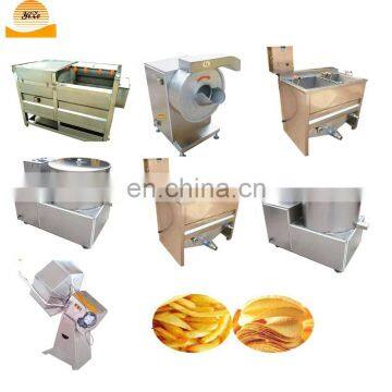 Fresh Potato Chips French Fries Making Machine Price for Factory Potato Flakes Production Line