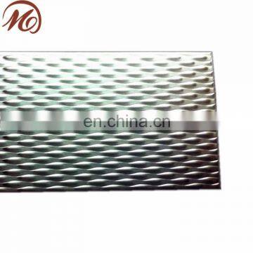 316 stainless steel embossed sheet (linen pattern)