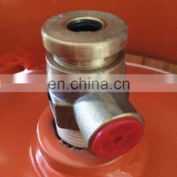 LPG Brass Camping Valve Inlet M27/M22 Outlet M16 for 12.5kg Gas Cylinder Repairing photo-3