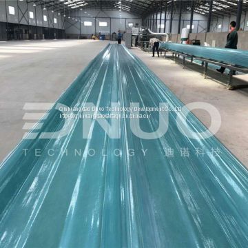 Fiberglass polyester composite FRP roof sheet making machine