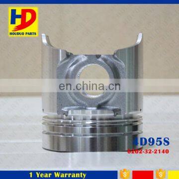 Diesel Engine Parts Piston With Pin 95MM 4D95S 6202-32-2140