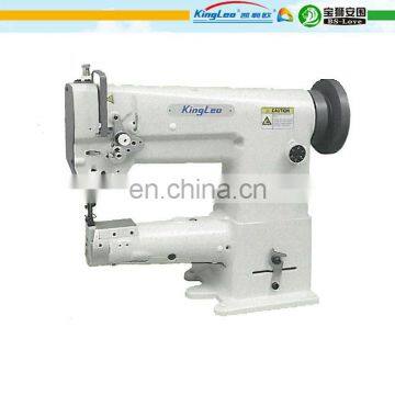 cylinder bed single needle compound feed lockstitch SEWING MACHINE with large horizontal hook