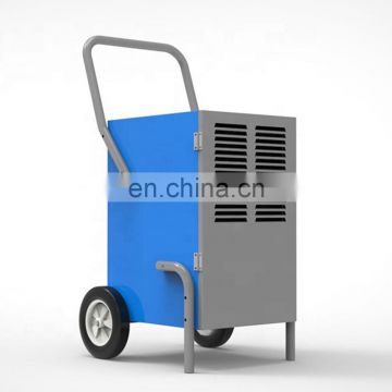 50L/day New Office Use Portable Wheel Metal Dehumidifier