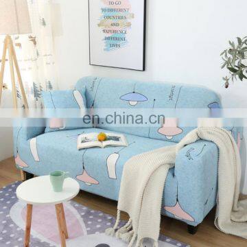 Factory Customized Spandex Elastic Multi-color Sofa Cover Slipcover Super Soft Stretch Material Wholesale Sofa Cover