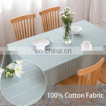 Cheap Price 100%Cotton Yarn-dyed Table Cloth Indoor Kitchen Table Cloth With Tassels photo-4