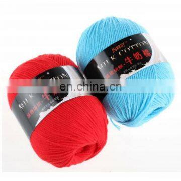 Factory Supplying thick knitting yarn thick cotton crochet yarn sweater yarn prices