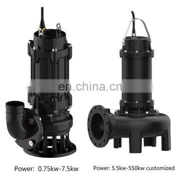 Wqd Sewage Sewage Pumping Single Phase High Flow 12 Volt Submersible Water Pump photo-4