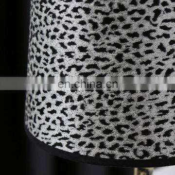 Nordic Leopard Print Lampshade Bedroom Lamp Monkey Decoration Animal Resin Table Lamp for Hotel photo-4