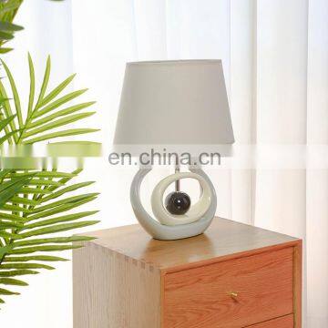 High Quality Affordable Lighting Light Grey Modern Hotel Creative Desk Lamp photo-4