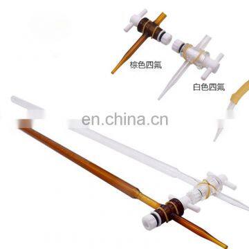 Lab Acid Base Glass Burette for Chemistry photo-3