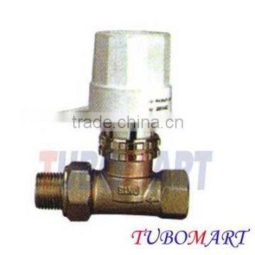 factory price brass material thermostatic mixing valve