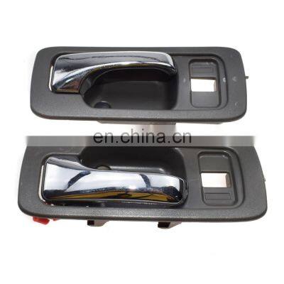 Free Shipping!72165-SM4-003ZE Inside Door Handle Front Left Right For Honda Accord 90-93 2Pcs