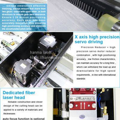 1000w 1500x6000mm Fiber Laser Steel and Aluminum Cutting Machine to Manufacture Ventilation Duct photo-3