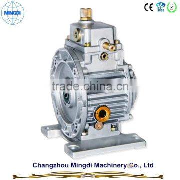 MB Series Worm Stepless Variable Speed Gearbox with Motor