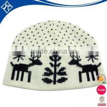 Wholesale men woven knitting beanie