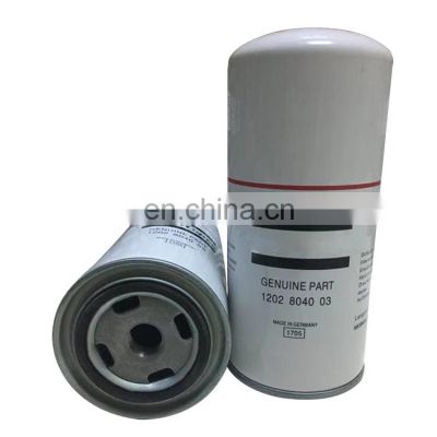 Screw Air Compressor Hydraulic Oil Filter 1202804092 1202804002 Replace For Atlas Copco