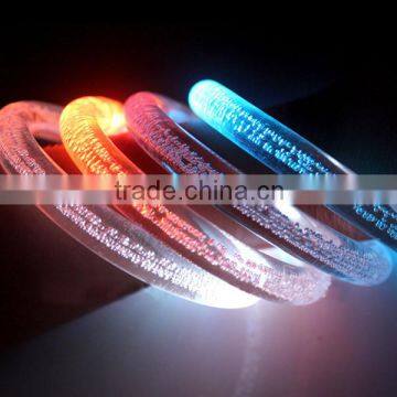 2014 wholesale led glowing bracelet