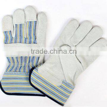 BC grade safety leather working gloves with low price