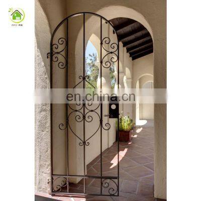 Home Wrought Iron Double Door Model Designs photo-3