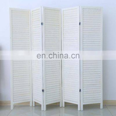 Indoor Home Decoration Wood Partition Screens Cheap Foldable Room Divider