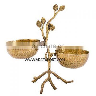 New design metal standing bowl