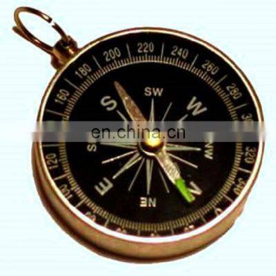 black nautical compass