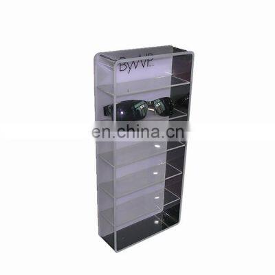 customized countertop eyeglass display shelf rack  acrylic eyeglasses display floor cabinet