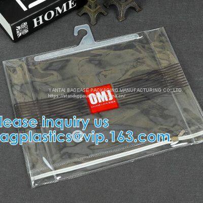 VINYL HANGER HOOK BAGS, UNDERWEAR PACKING, HANGER HOOK PLASTIC BAGS, HANGER ZIPPER BAGS, HANGER SLIDER BAGS BAGPLASTICS photo-5