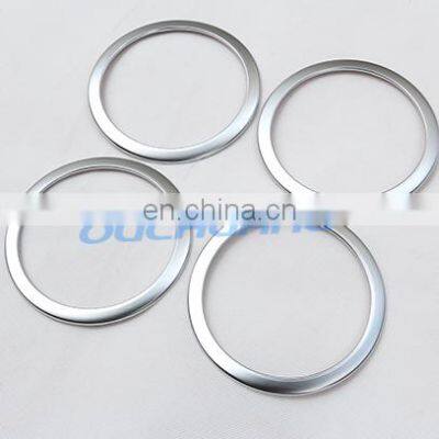 4pcs For BMW 3 Series F30 F34 316 320i 328i Car-styling ABS Chrome Door Speaker Sound Ring Trim Accessories photo-2