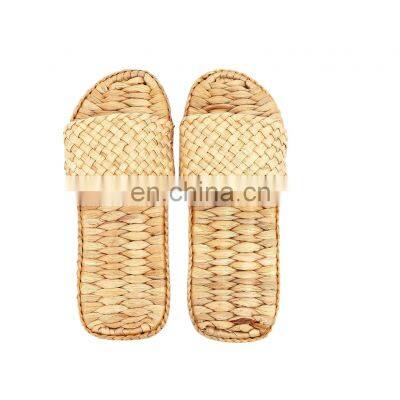 Wholesale Water Hyacinth Sandals Fashion Eco Friendly/ Natural Shoes Woven Slippers Water Hyacinth From Vietnam