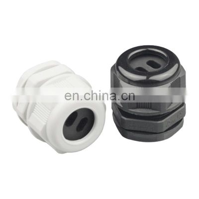 Beisit Marine Plastic Box Electronic 5 Hole Gland Multi Entry Waterproof Nylon Cable Glands M22